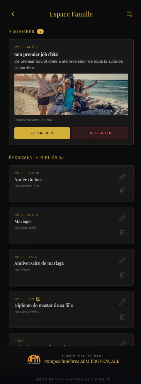 Parcours de Vie famille